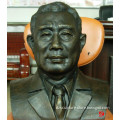 Bronze famous bust statue for sale